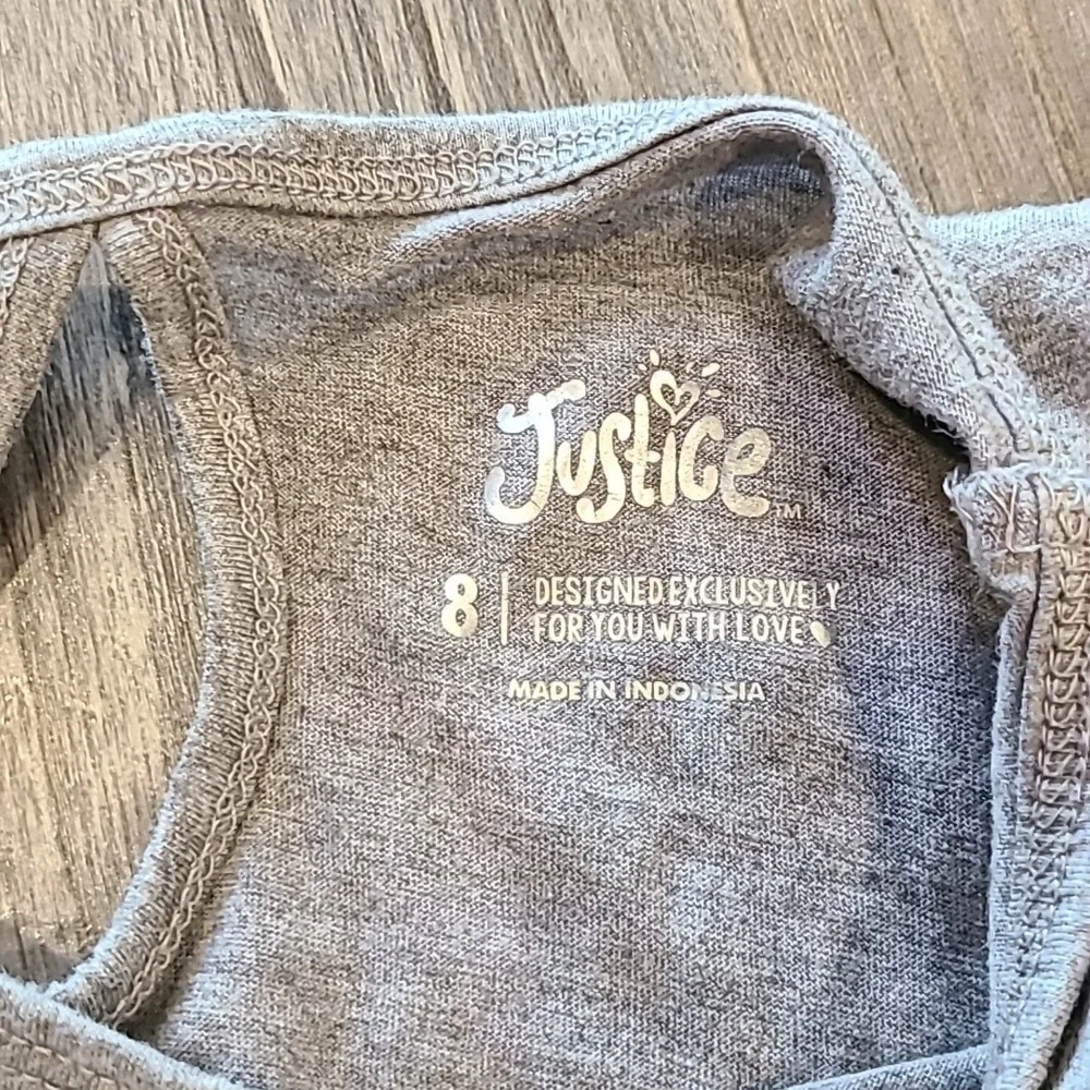 Justice Avacado Matching Shorts & T-Shirt Size 8